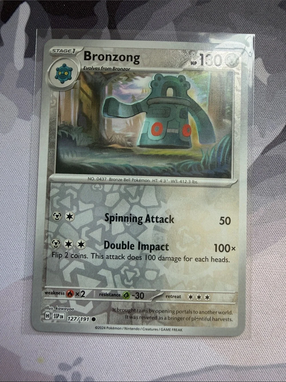 Pokemon unique bronzor